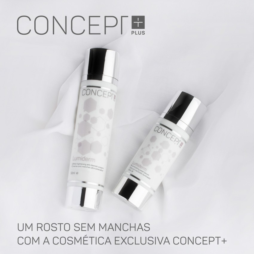 Um rosto sem manchas | Com a cosmética exclusiva Concept+