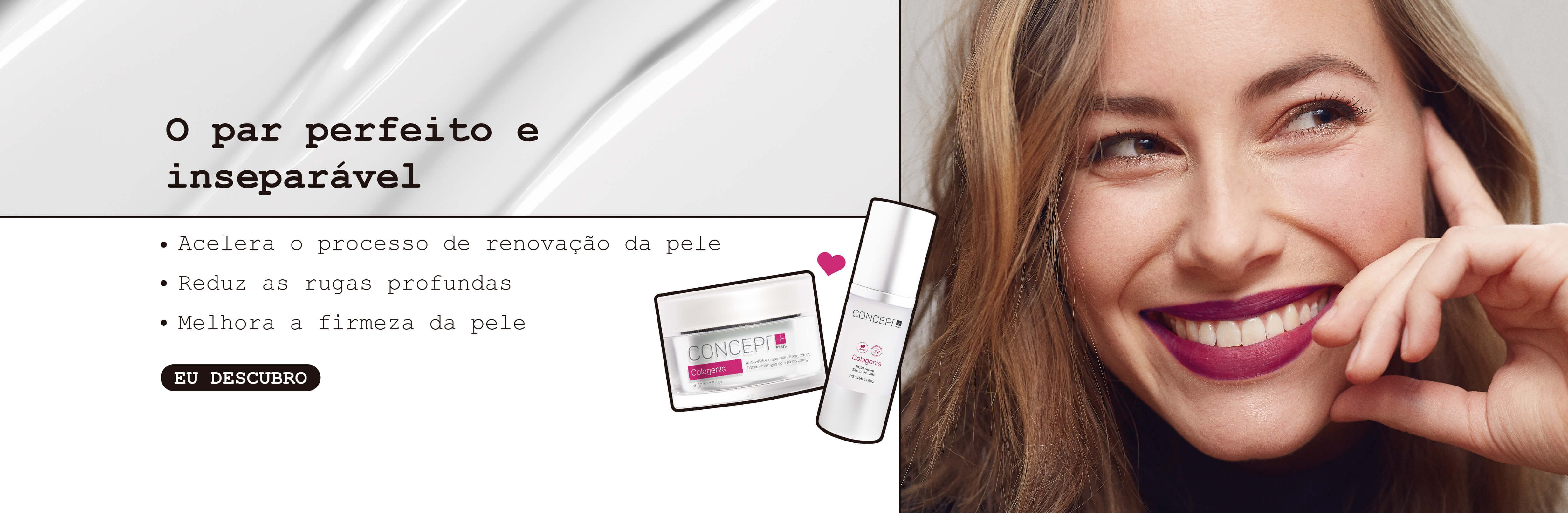 Colagenis Sérum e Creme Efeito Anti Lifting: O par perfeito e inseparável